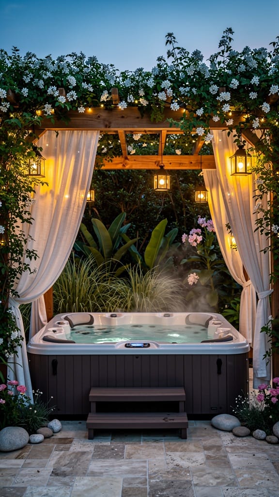 Pergola Paradise Jacuzzi