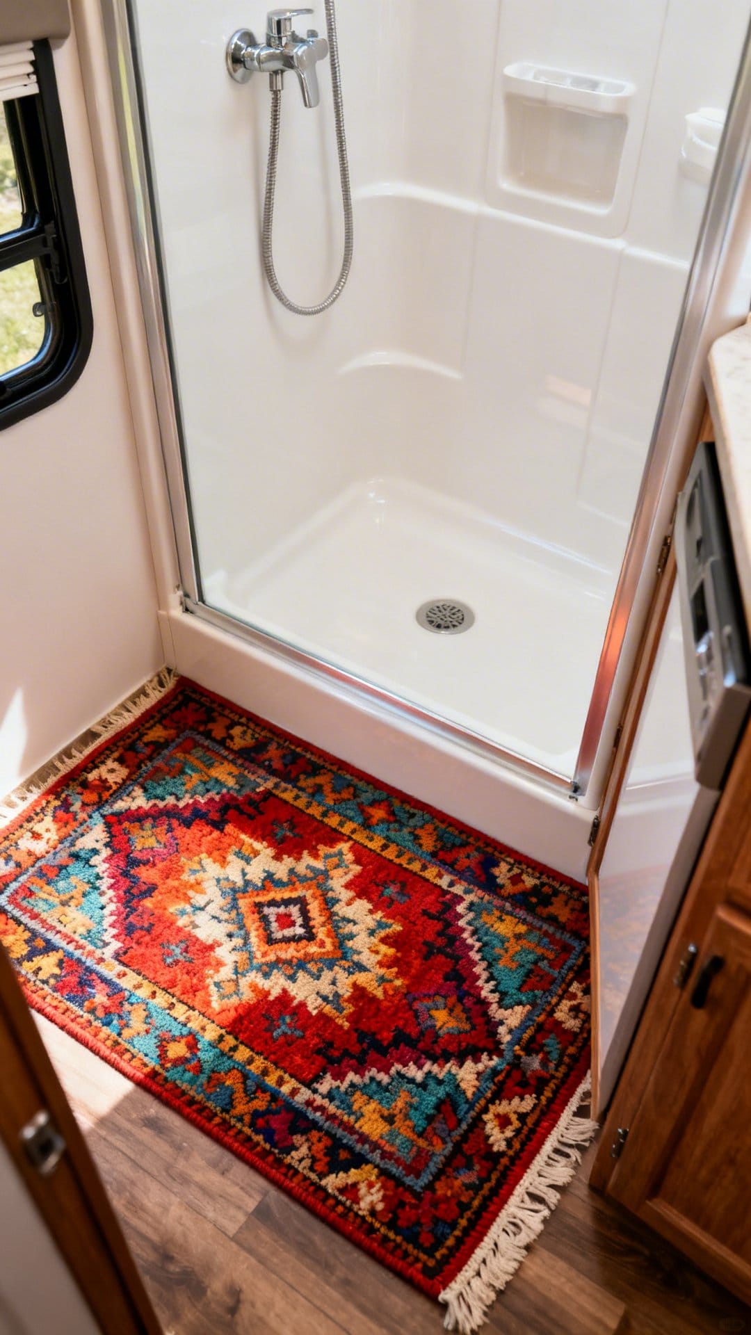 Play With Patterned Rugs or Mats