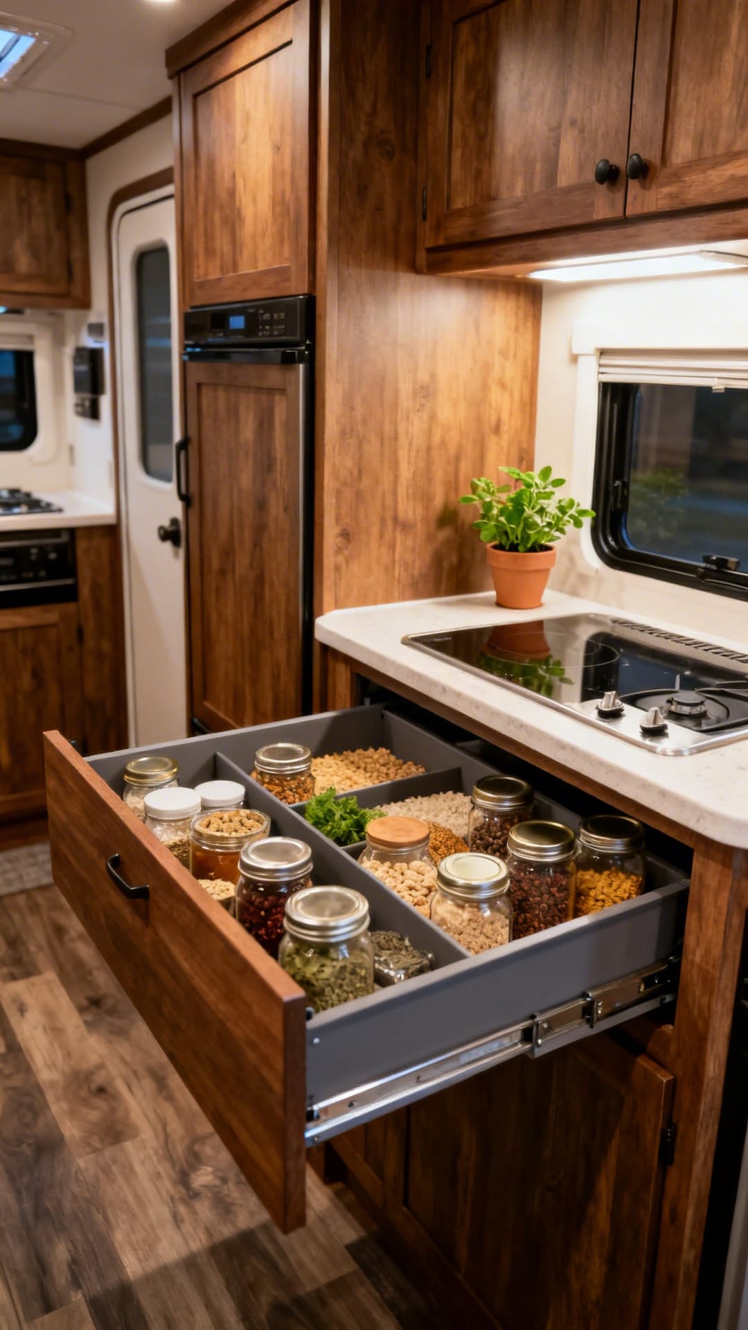 Pull-Out Pantry Drawers