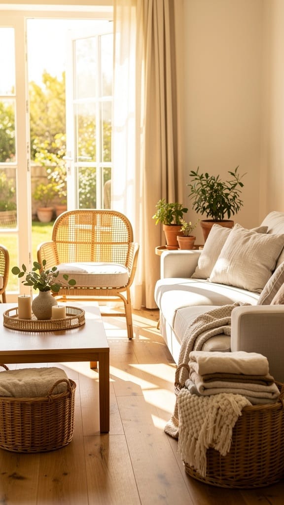 Rattan and Wicker Accents
