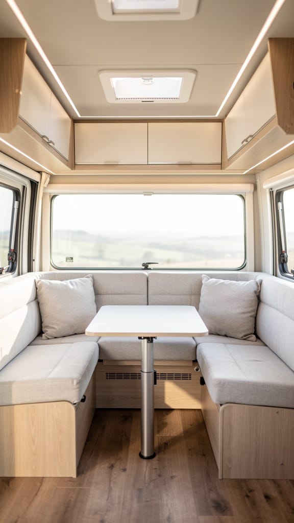 Rear U-Shaped Seating