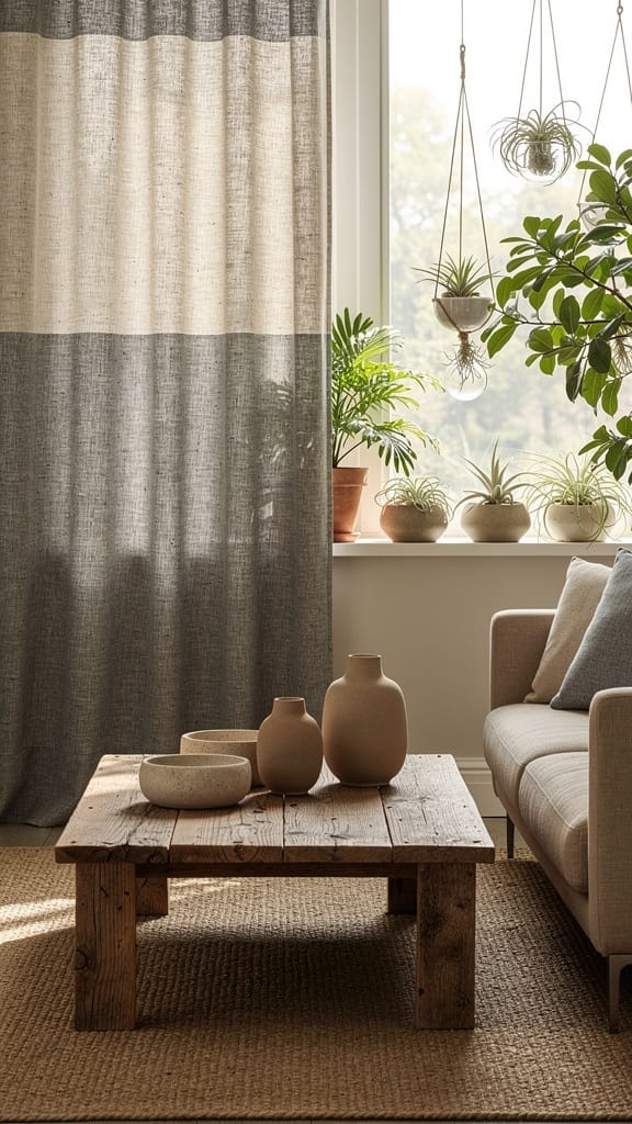 Recycled Fabric Curtains
