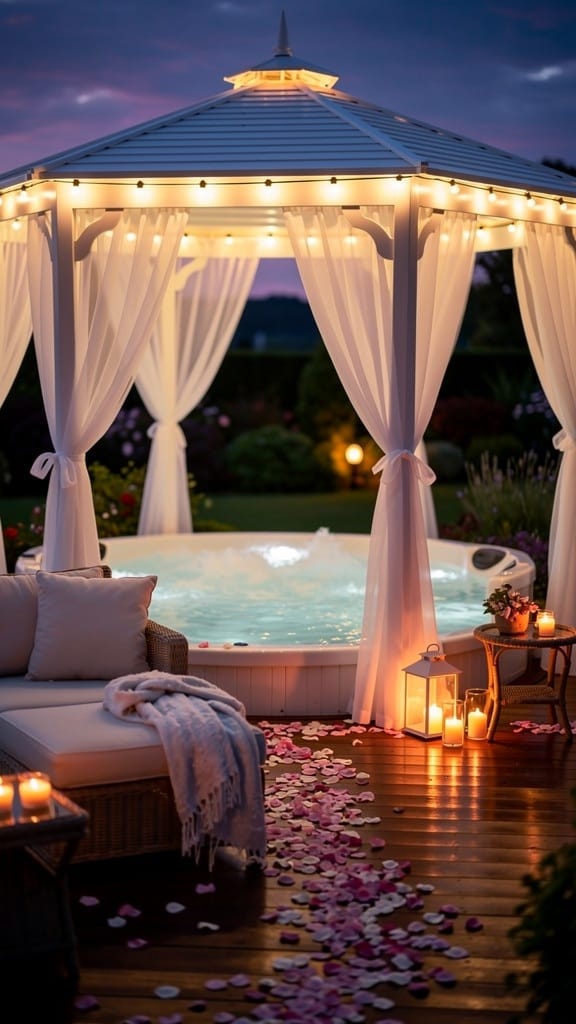 Romantic Gazebo Jacuzzi