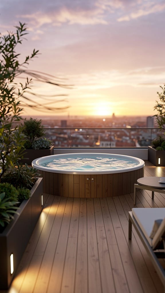 Rooftop Jacuzzi Hideaway