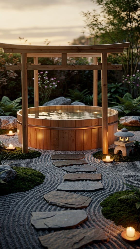 Shinto-Inspired Garden Spa