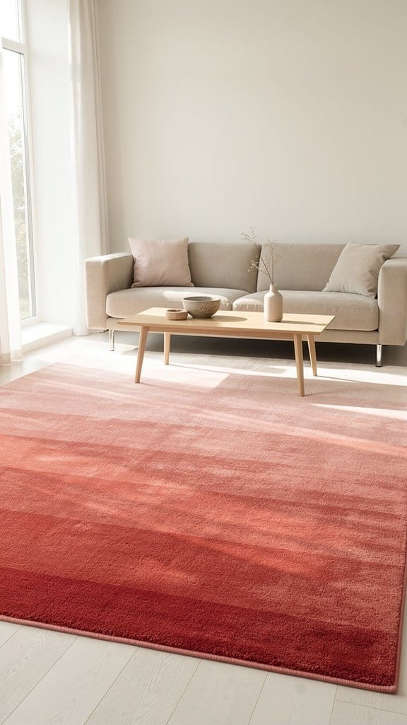 Soften the Space With an Ombre Transition