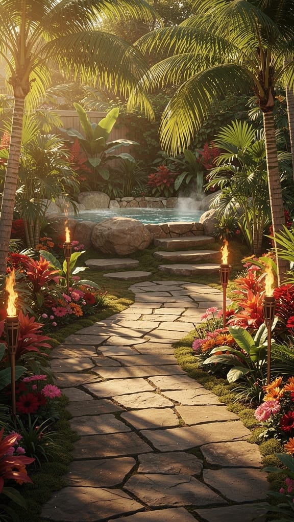 Spa Garden Pathway
