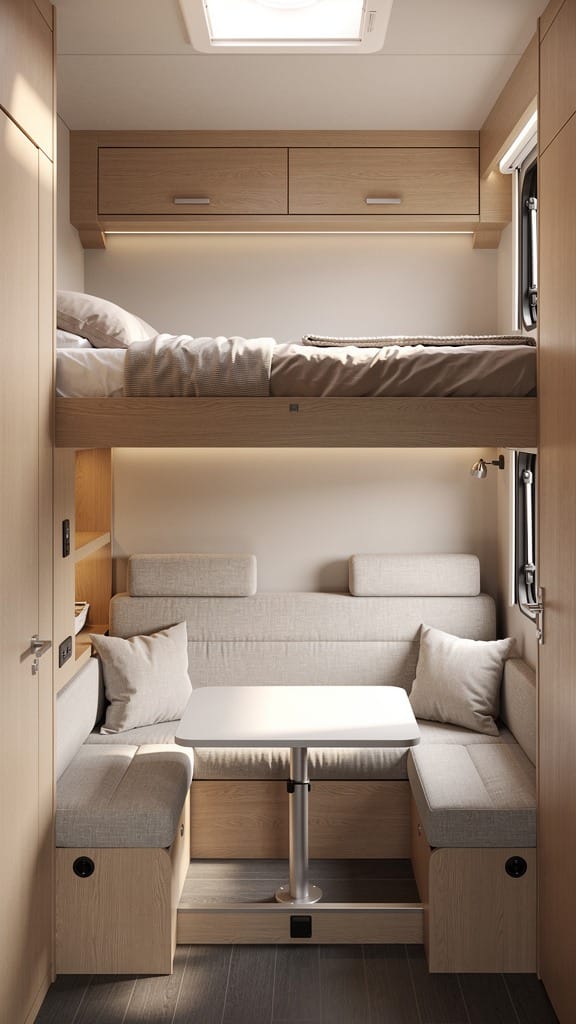 Split-Level Living Zone