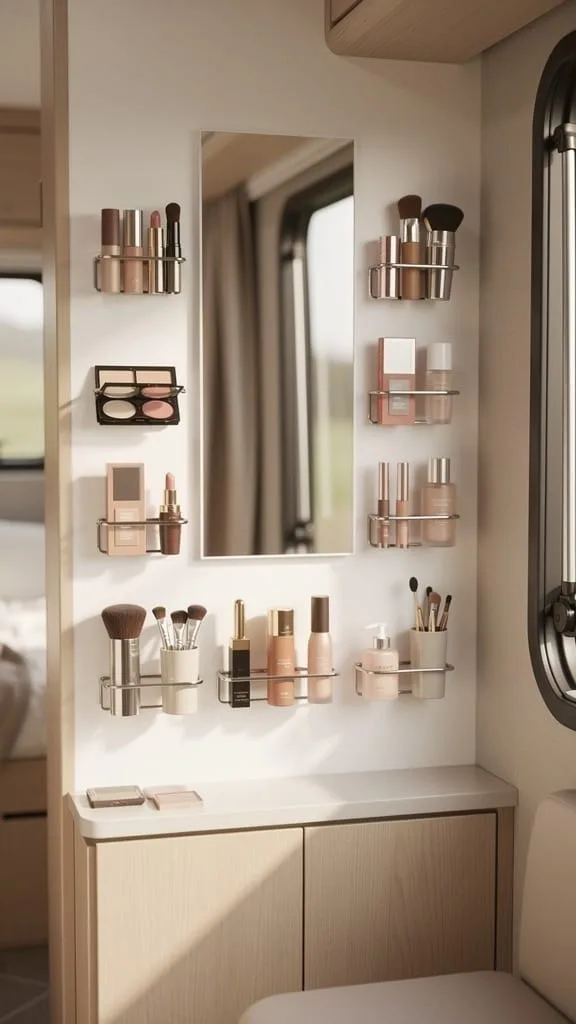 Store Makeup in Magnetic Boards
