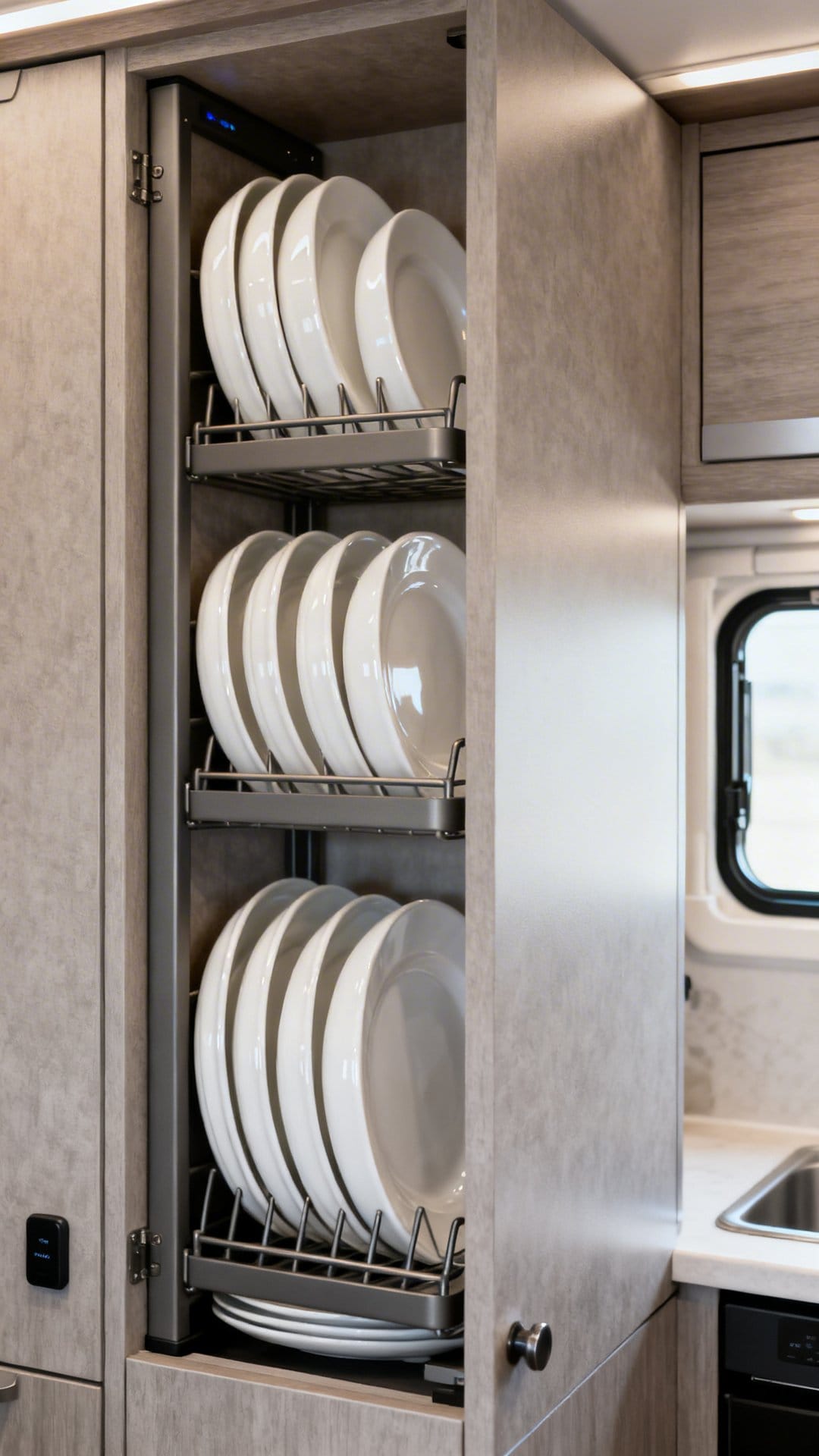 Store Plates Vertically