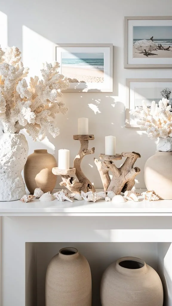 Style a Sea-Inspired Mantel or Console