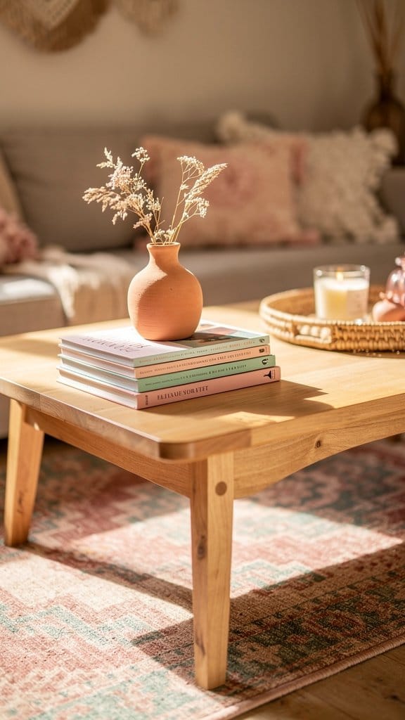 Style an Eclectic Coffee Table