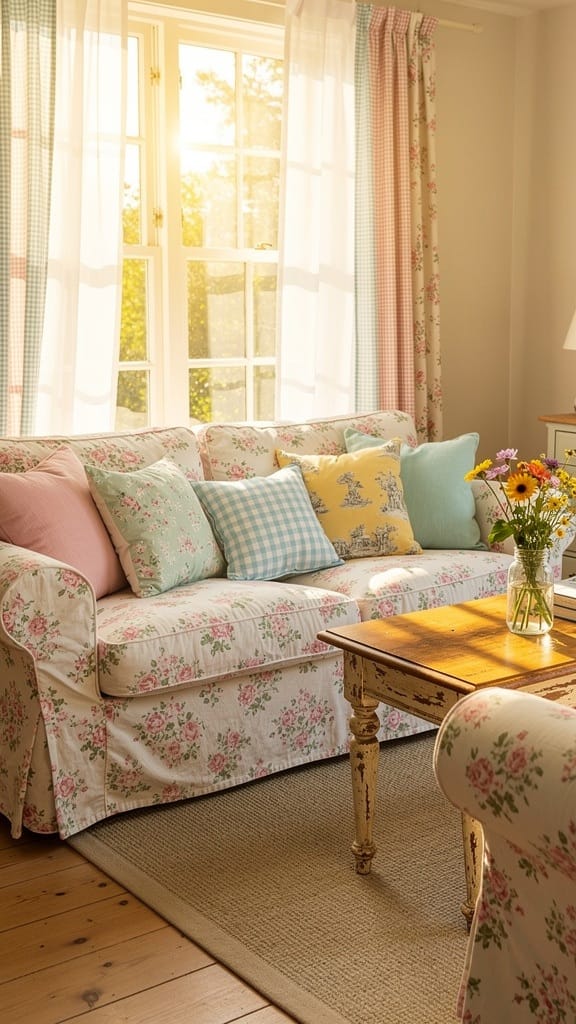Style with Cottage-Patterned Fabrics