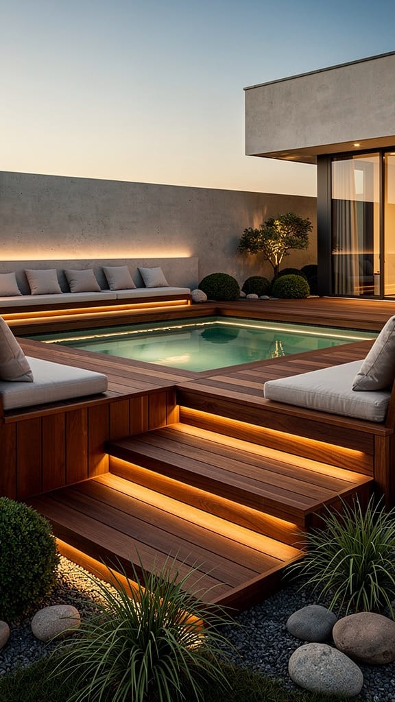 Sunken Jacuzzi Lounge