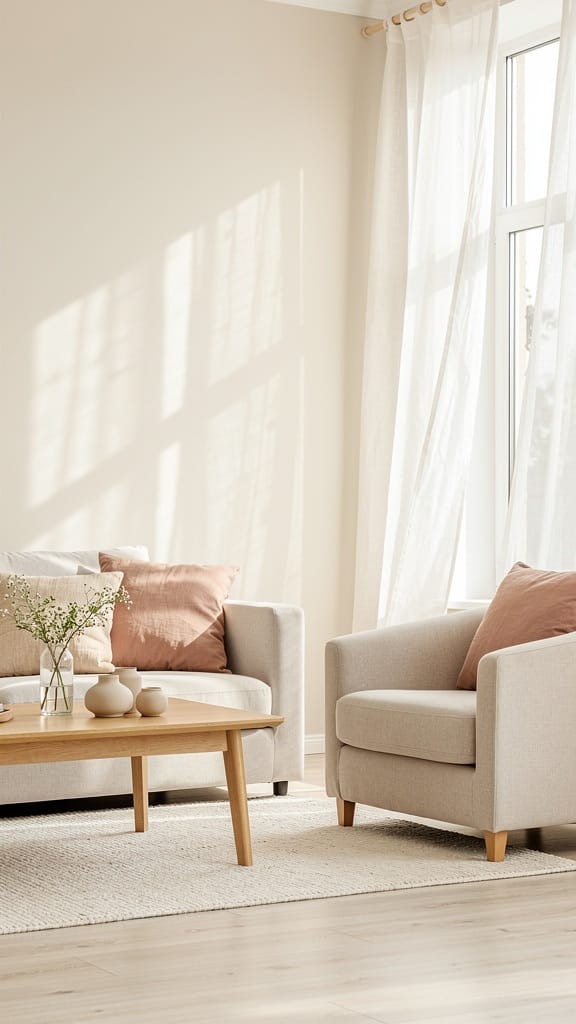 Swap Heavy Curtains for Sheer Drapes
