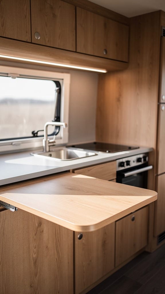 The Fold-Away Kitchen Concept