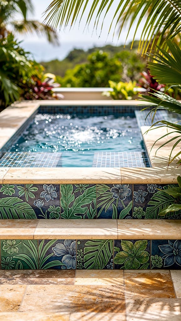 Tropical Tile Accents