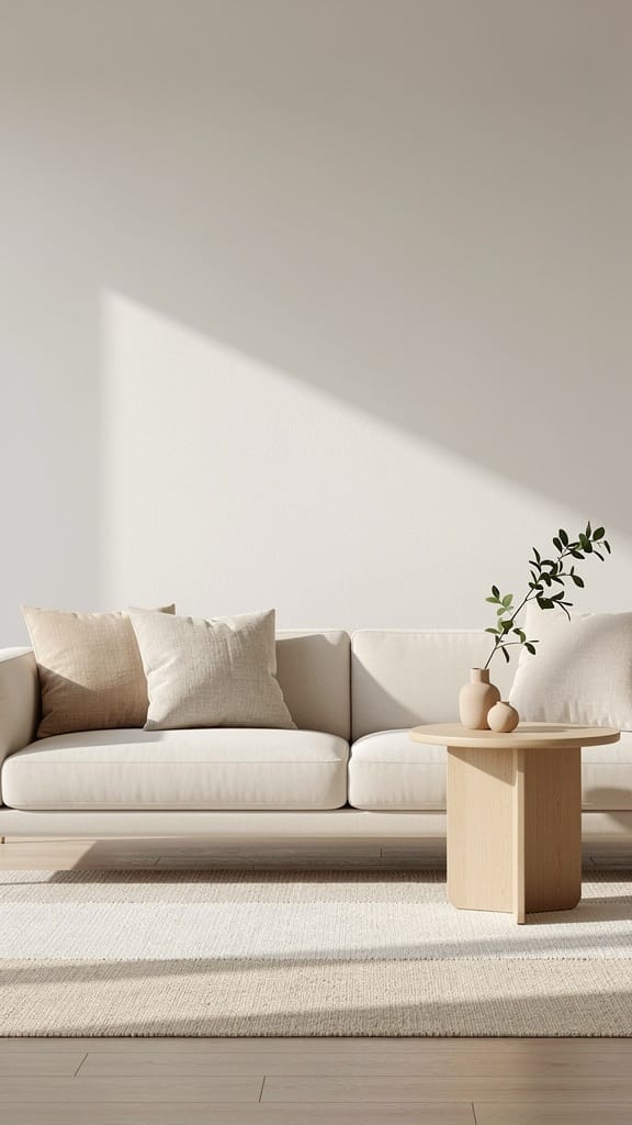 Try Minimal but Soft Furniture