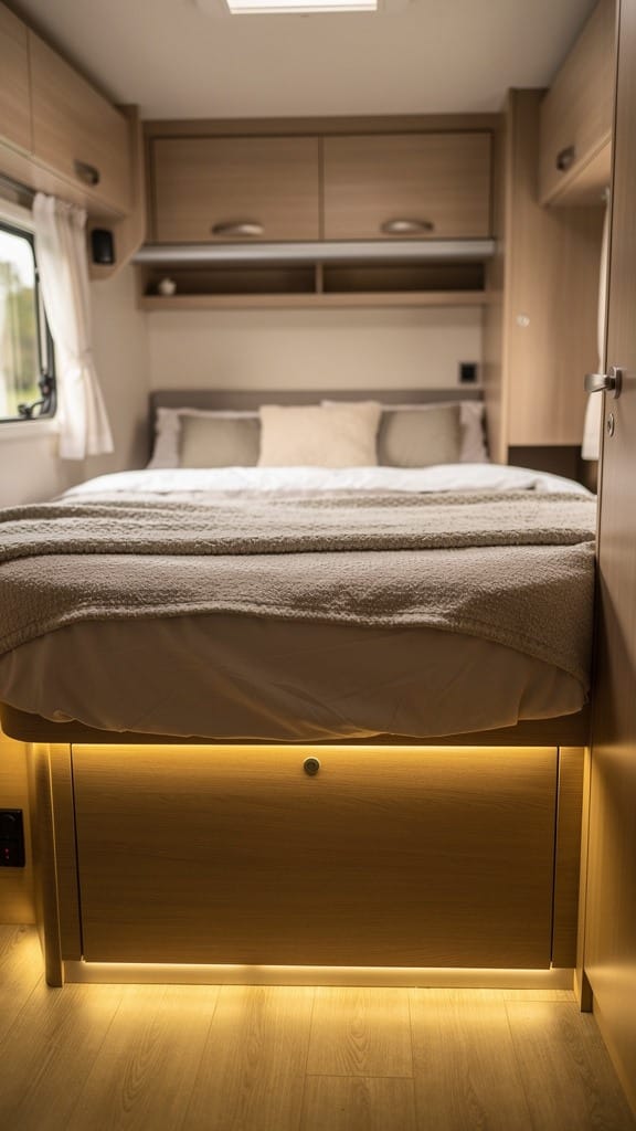 Under-Bed or Toe-Kick Lighting
