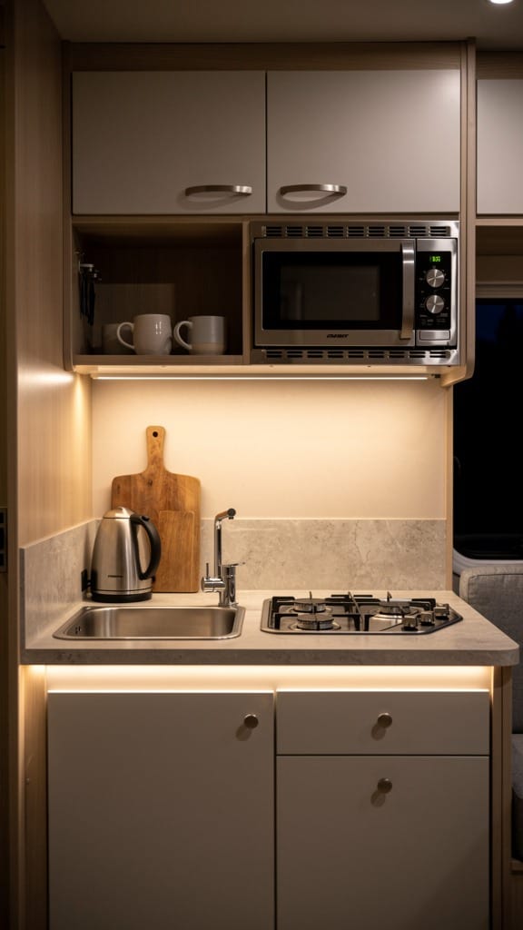 Under-Cabinet LED Strip Lighting