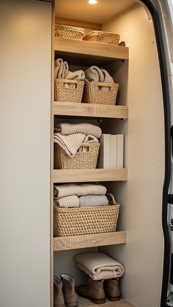 Use Adjustable Shelving for Custom Space