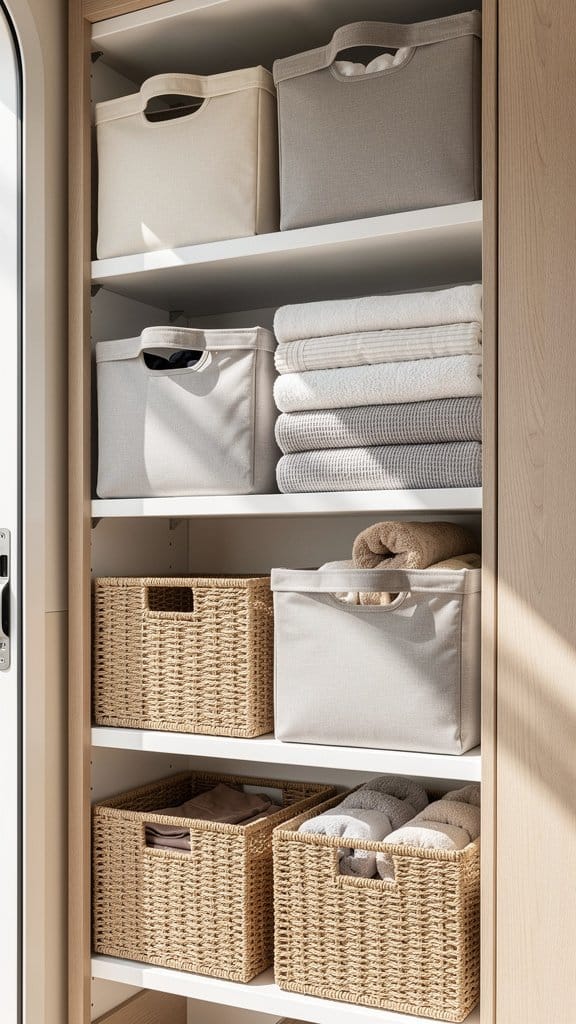 Use Bins and Baskets With Labels