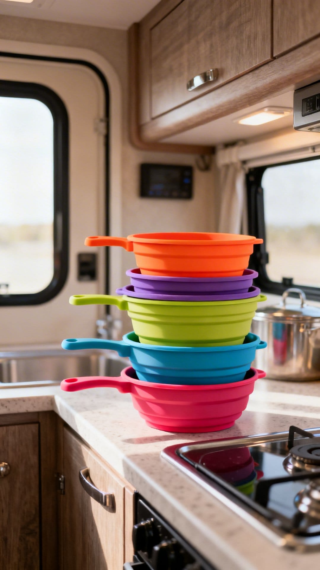 Use Collapsible Cookware