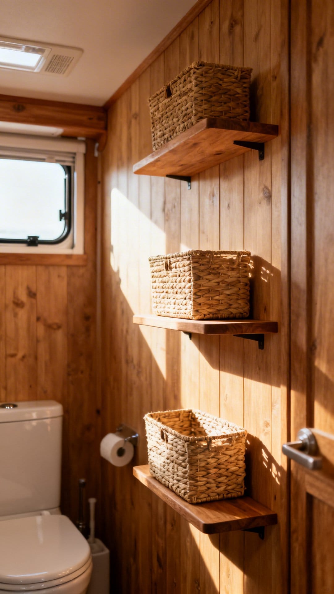 Use Floating Shelves for Smart Storage