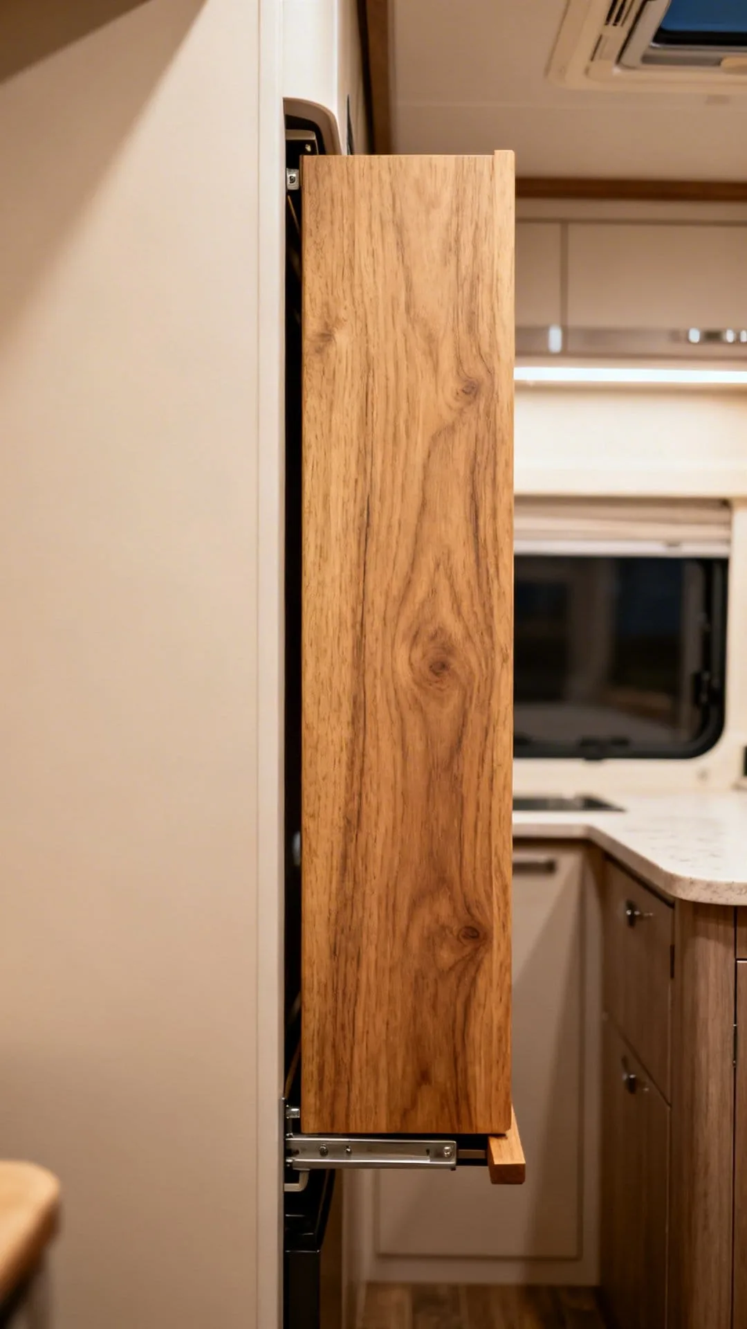 Use Fold-Down or Pull-Out Countertops