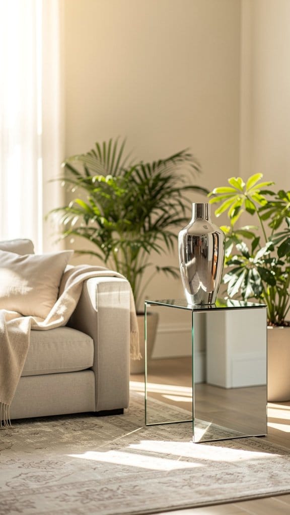 Use Mirrors or Reflective Surfaces