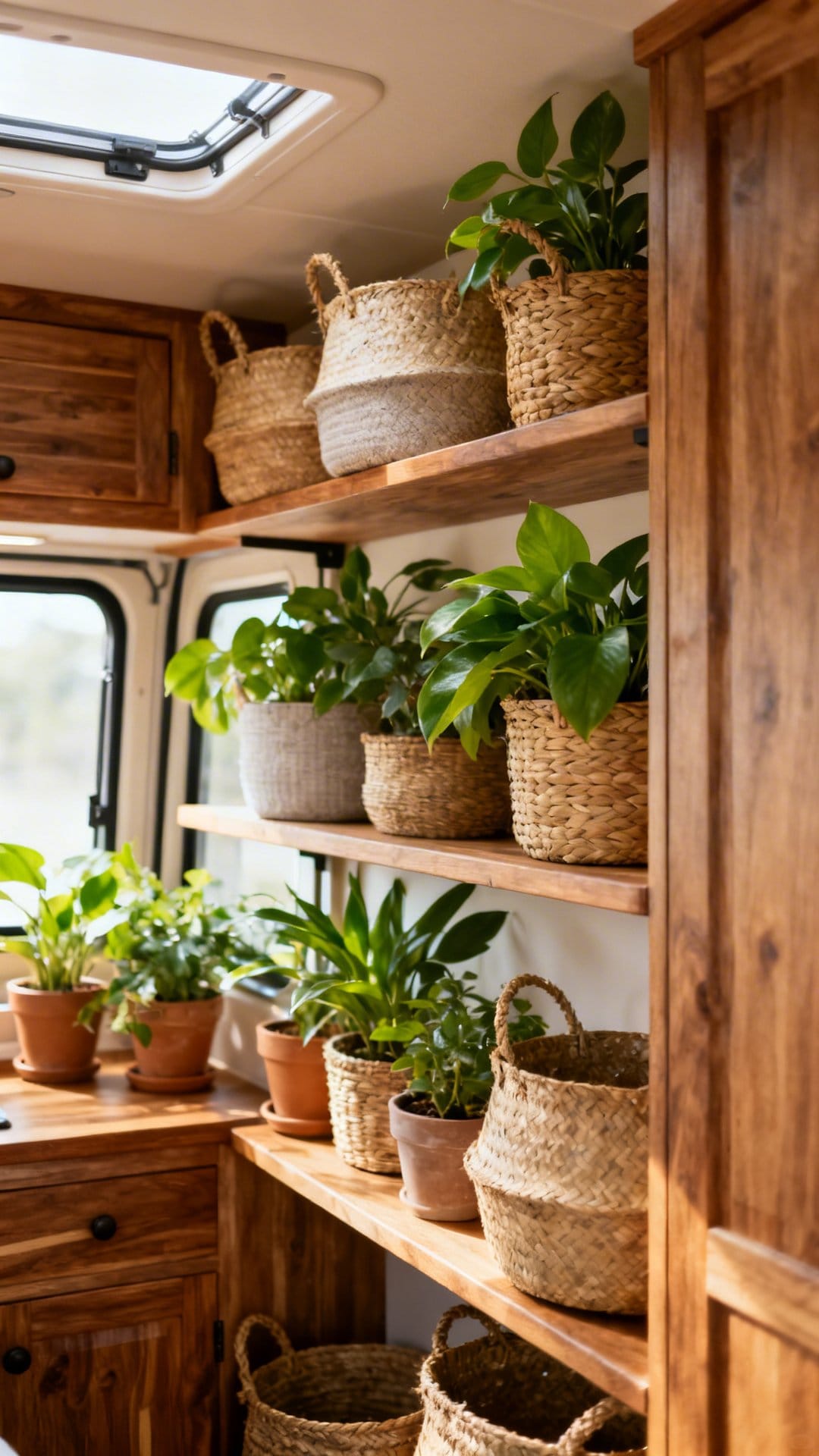 Use Multi-Level Shelving Units