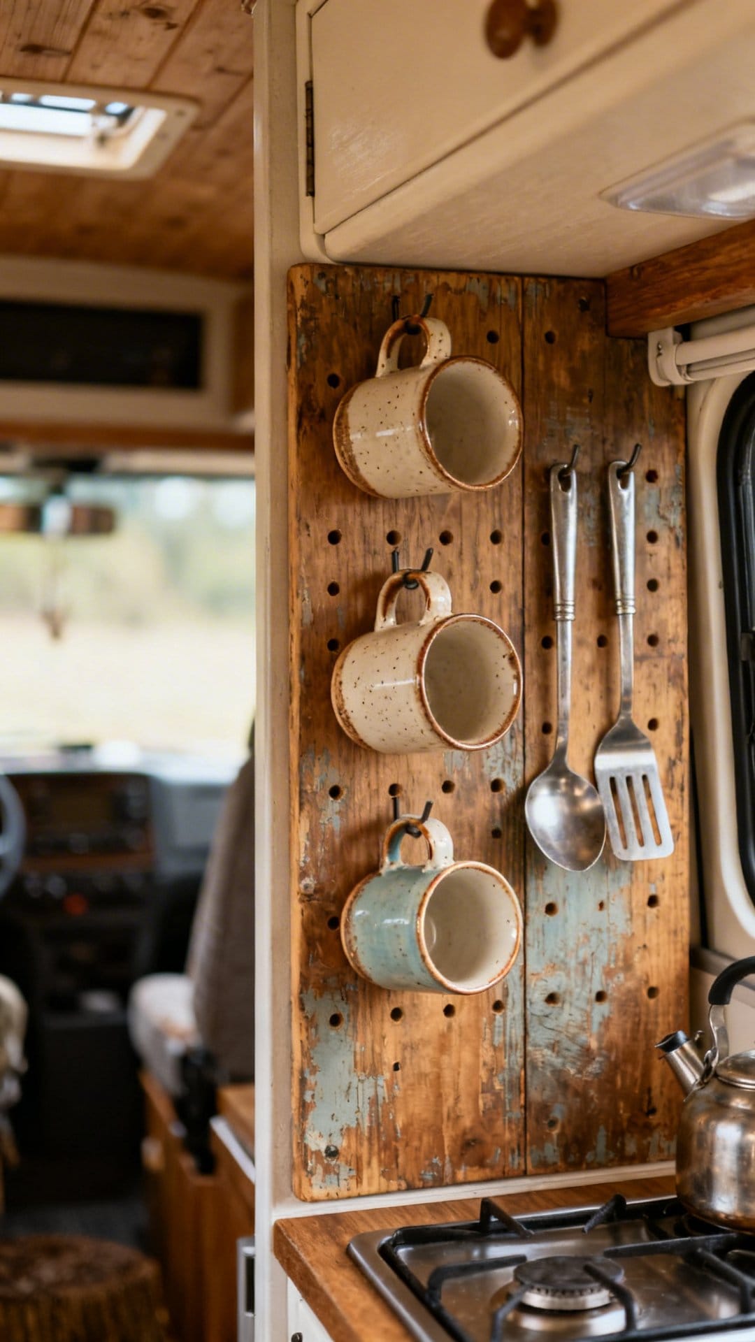 Use Vertical Wall Space for Hanging Storage