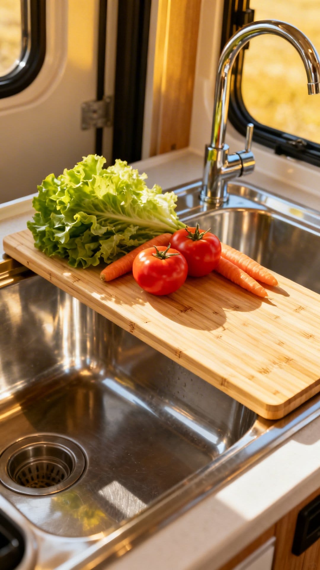 Utilize Over-the-Sink Cutting Boards