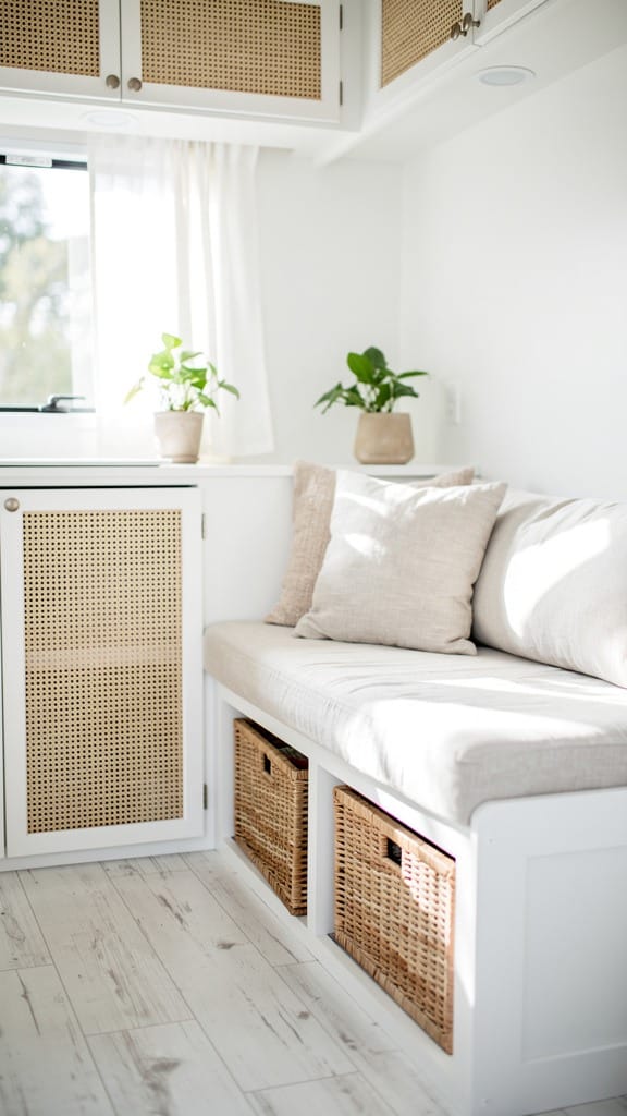 White + Natural Texture Combo