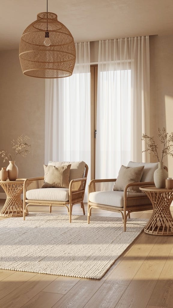 Wicker and Rattan Accents