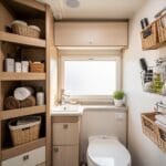 21 Tiny Camper Bathroom Storage Ideas for Smart Small Spaces