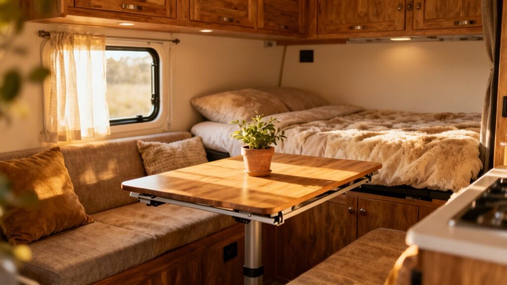 18 Multi Functional Furniture Ideas for Small Campers