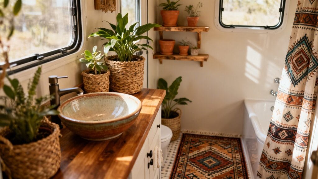 20 Camper Bathroom Decor Ideas to Transform Your Tiny Space