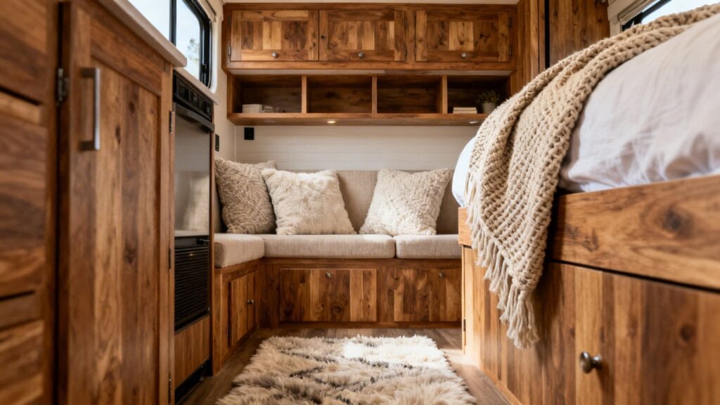 18 Neutral Camper Interior Ideas for a Cozy, Modern Retreat