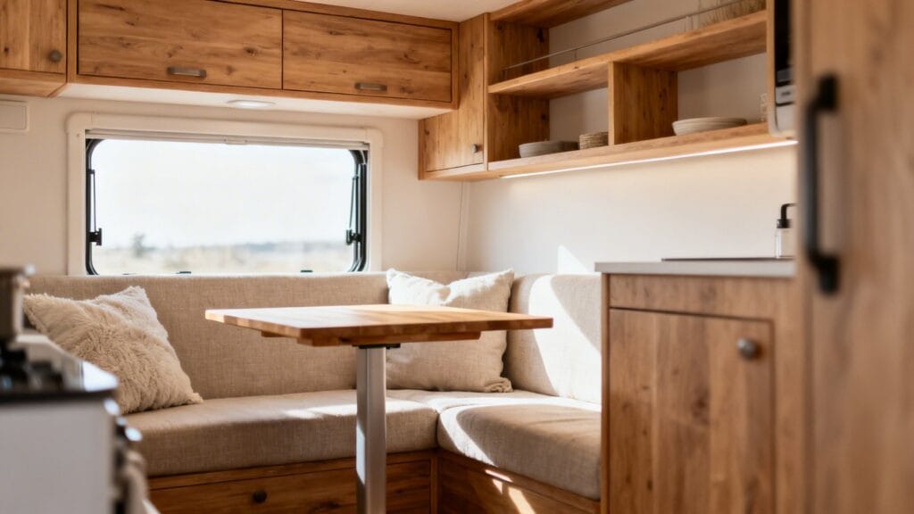 19 Minimalist Camper Interior Ideas for a Modern Cozy Space