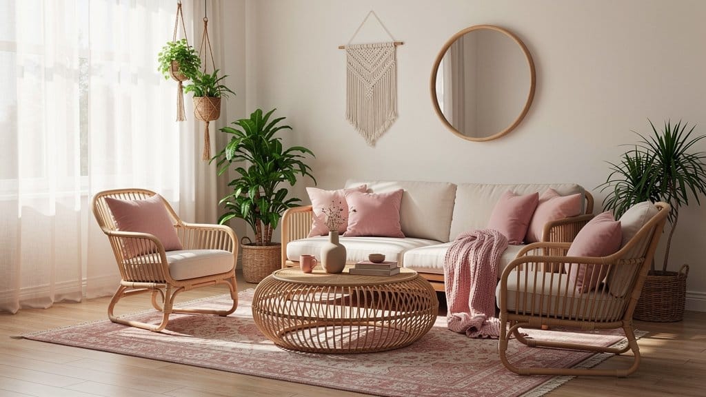 22 Boho Girly Living Room Ideas for Effortless Chic Style