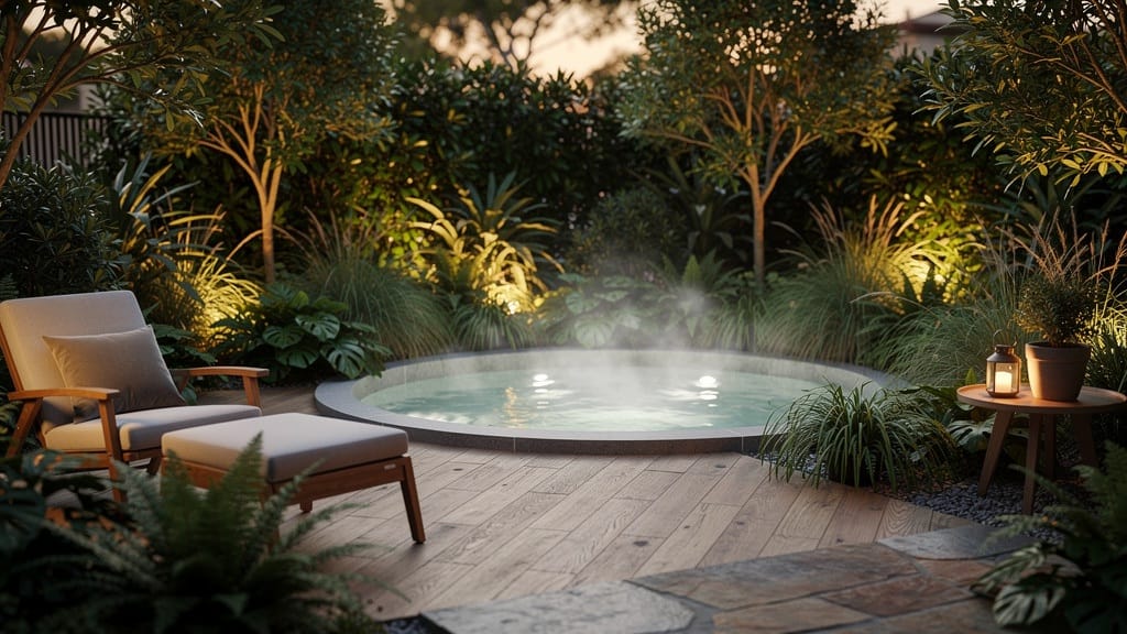 22 Mini Jacuzzi Outdoor Ideas for Ultimate 2-Person Relaxation