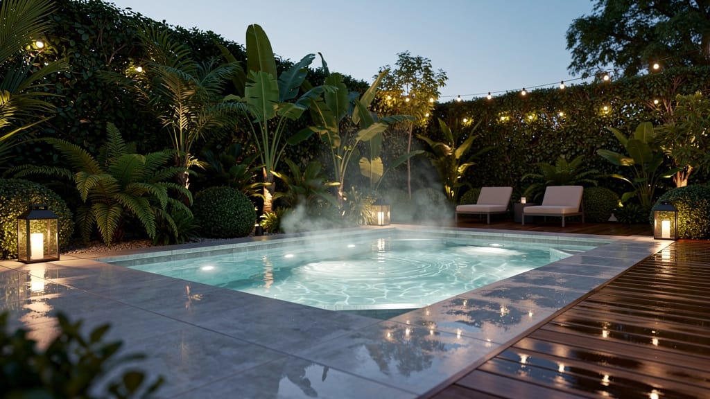 23 Big Jacuzzi Outdoor Ideas for Large Backyards