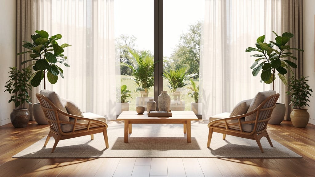 24 Modern Summer Living Room Decor That Feels Clean and Cool
