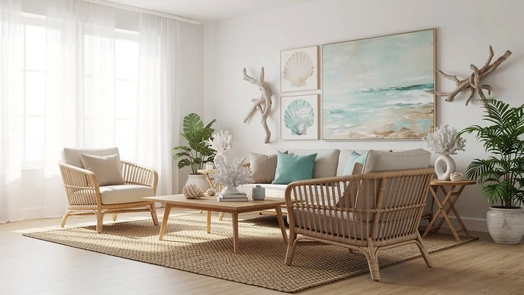 26 Coastal Living Room Meets Summer Living Room Decor