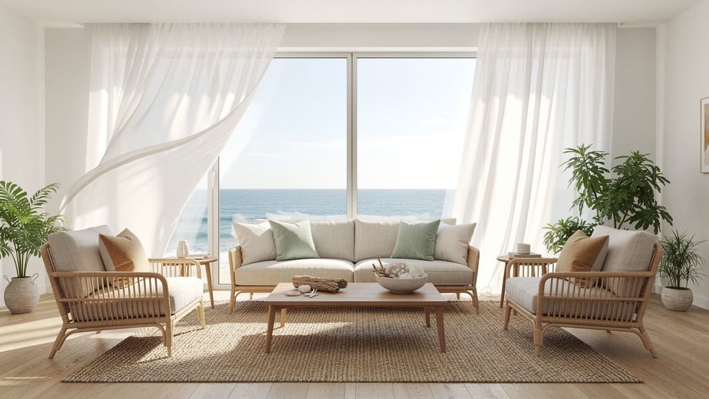 22 Summer House Living Room Ideas for a Relaxed Vacation Feel