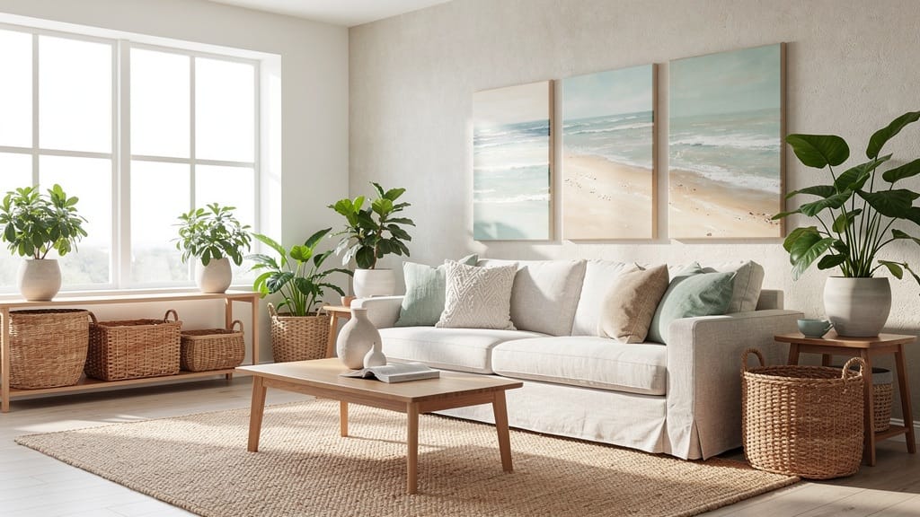 26 Summer Wall Decor Ideas for a Living Room Summer Decor Refresh