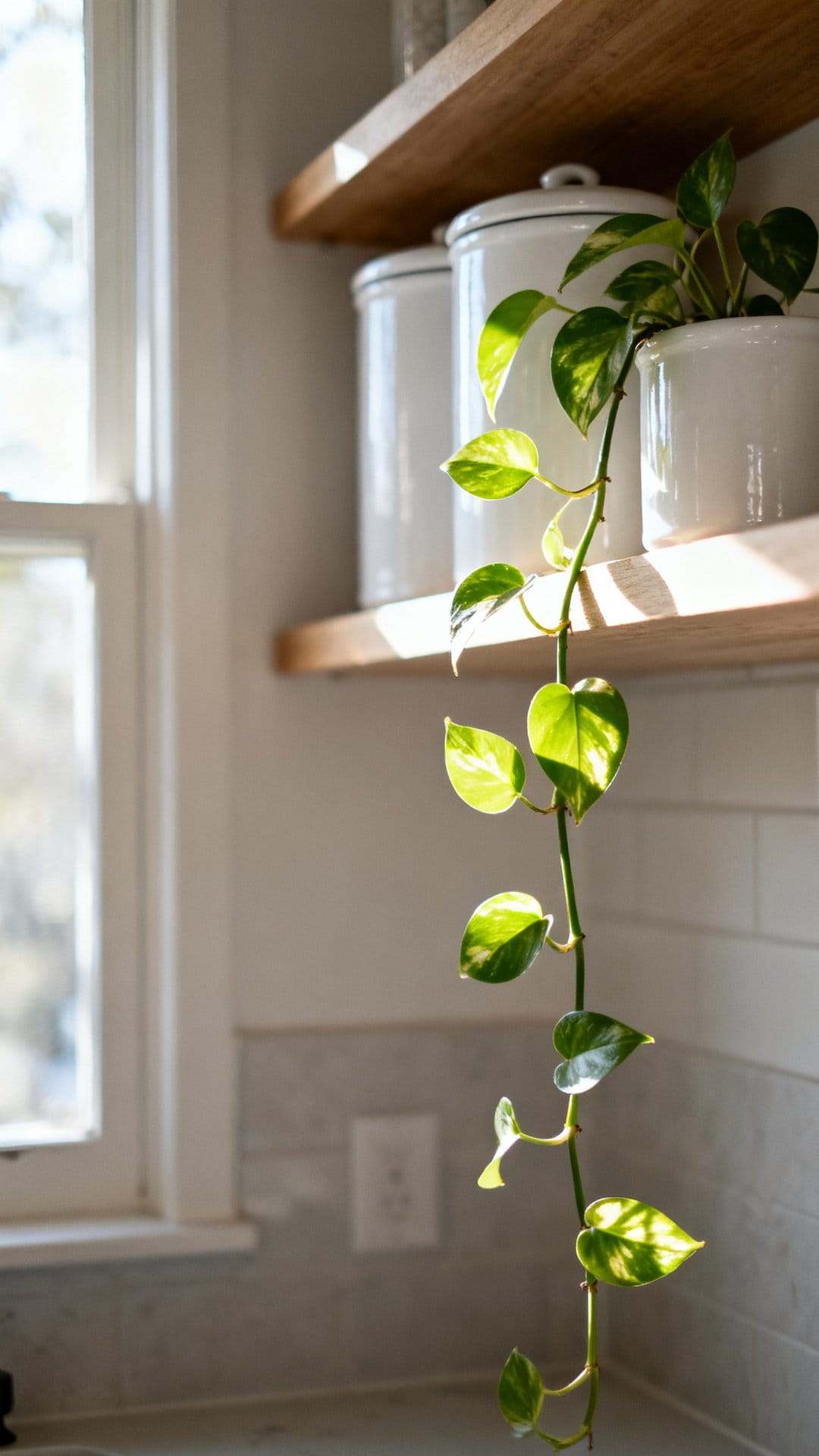 Add a Chic Touch With a Small Potted Plant in an Unexpected Spot