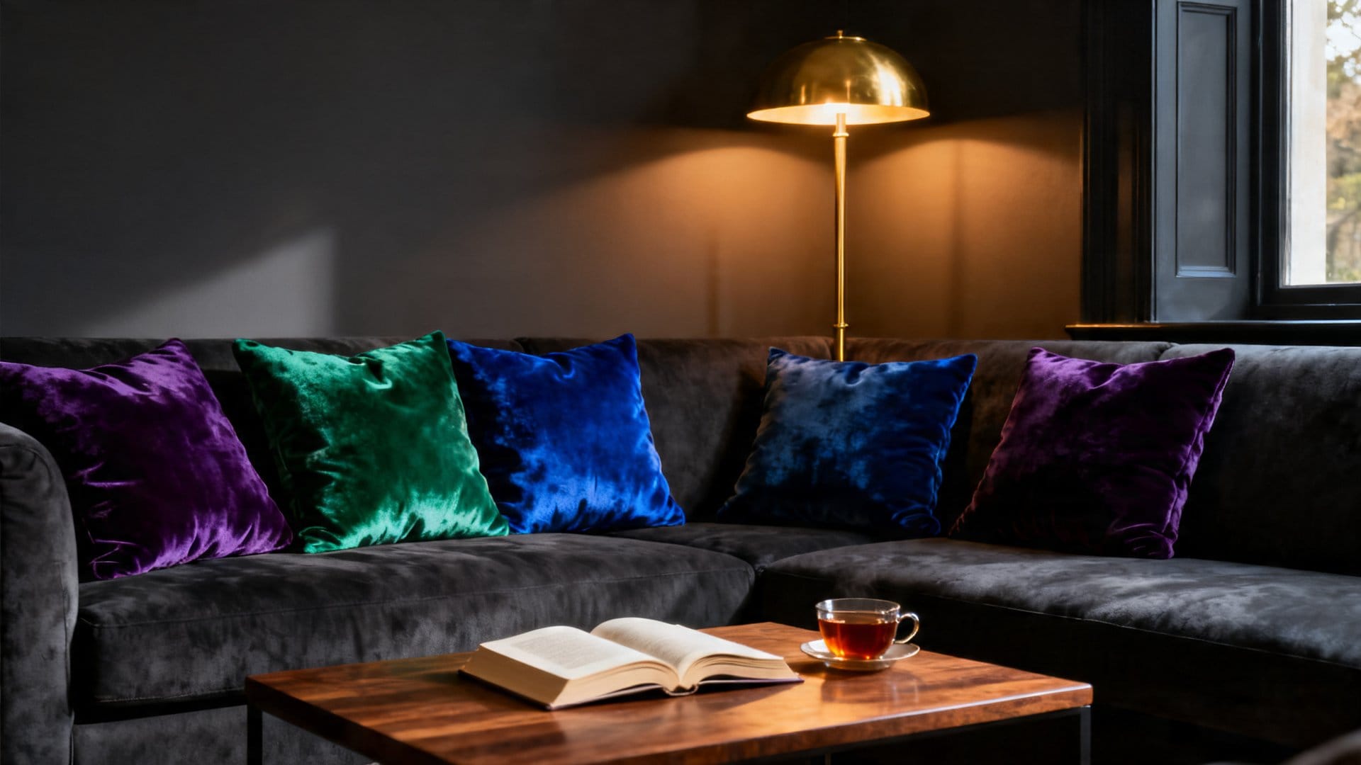 Bold Jewel Tones for a More Dramatic Statement