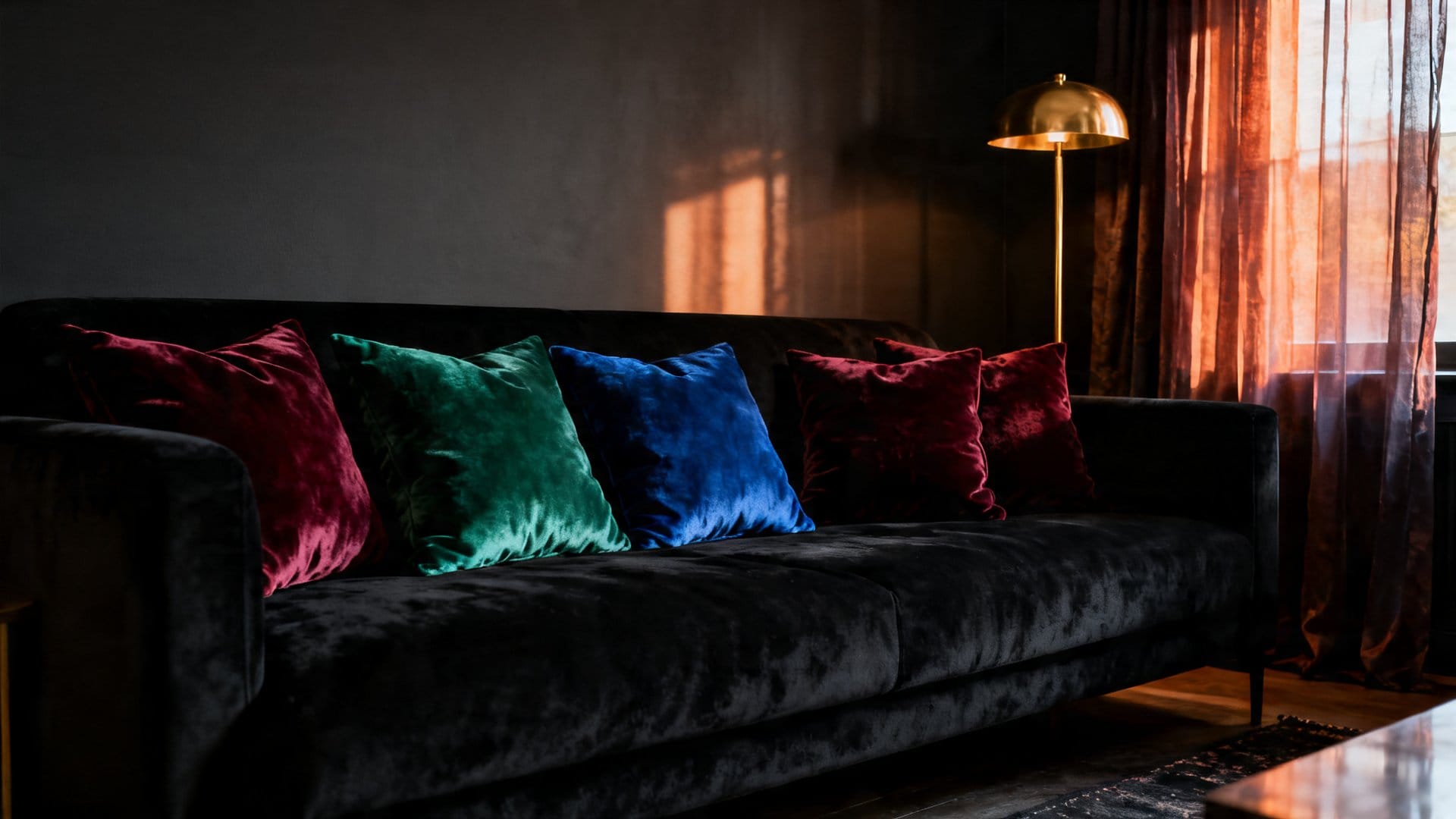 Bold Jewel Tones for a Moody, Dramatic Look